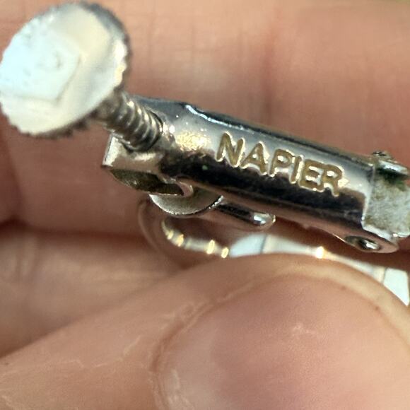 39 Piece Single Earring Cufflink Button Lot VINTAGE Parts Craft Repair Harvest - Picture 8 of 9